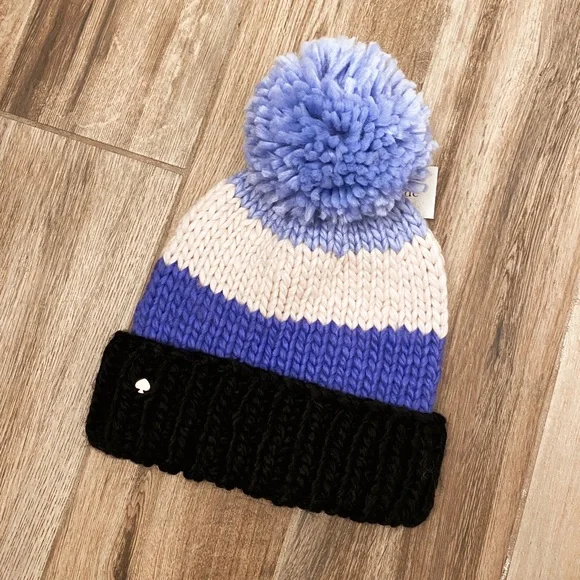 kate spade | Accessories | Blue Kate Spade Knit Winter Hat  display picture 3